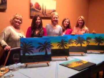 painting and Wine Juju dallas Paint of at wine Wine with Art The glass